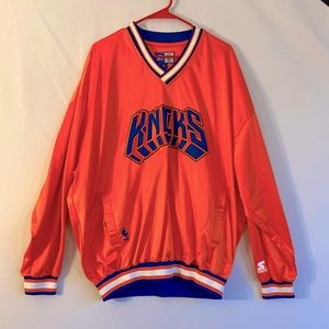 Men's Vintage Knicks Starter Shirt Jacket - 2XL